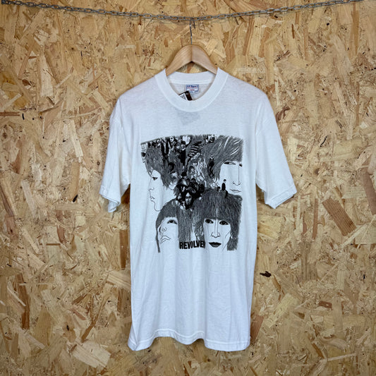 Beatles Revolver White T-Shirt Mens Size M