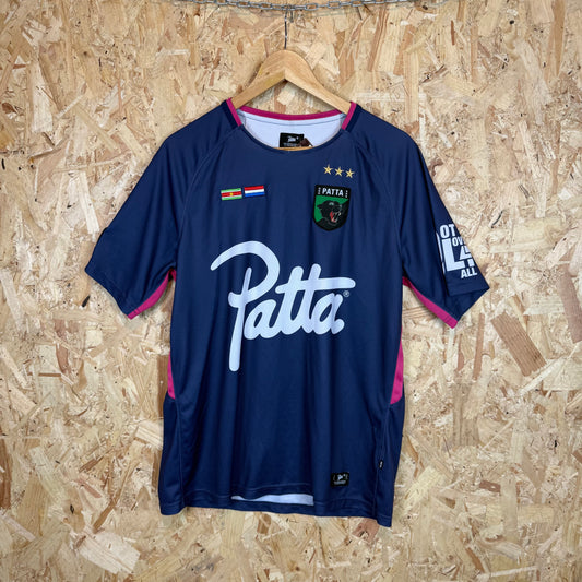 Patta Advanced Football Jersey Blue Men's Size M