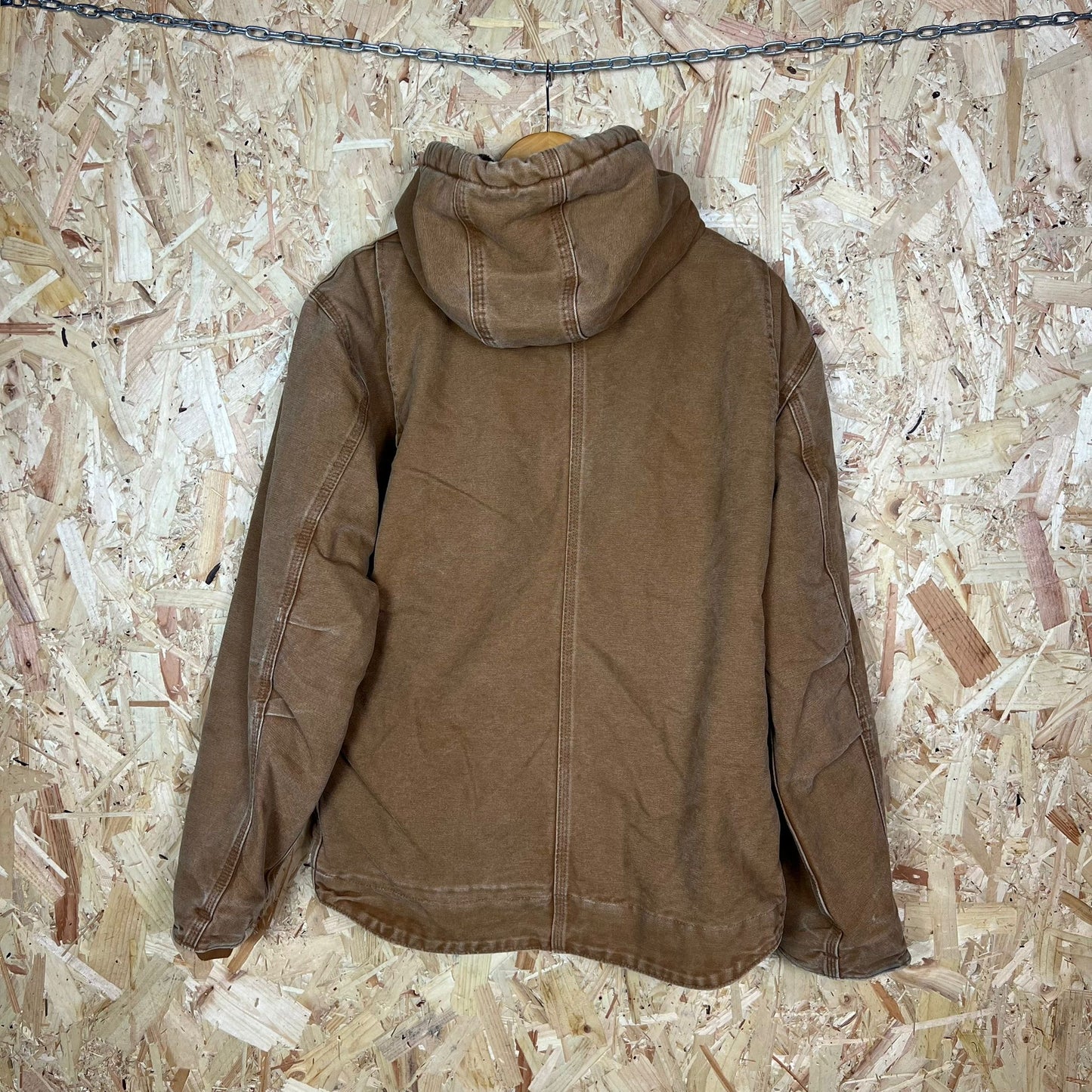 Carhartt Beige Active Jacket Sherpa Lined Size L