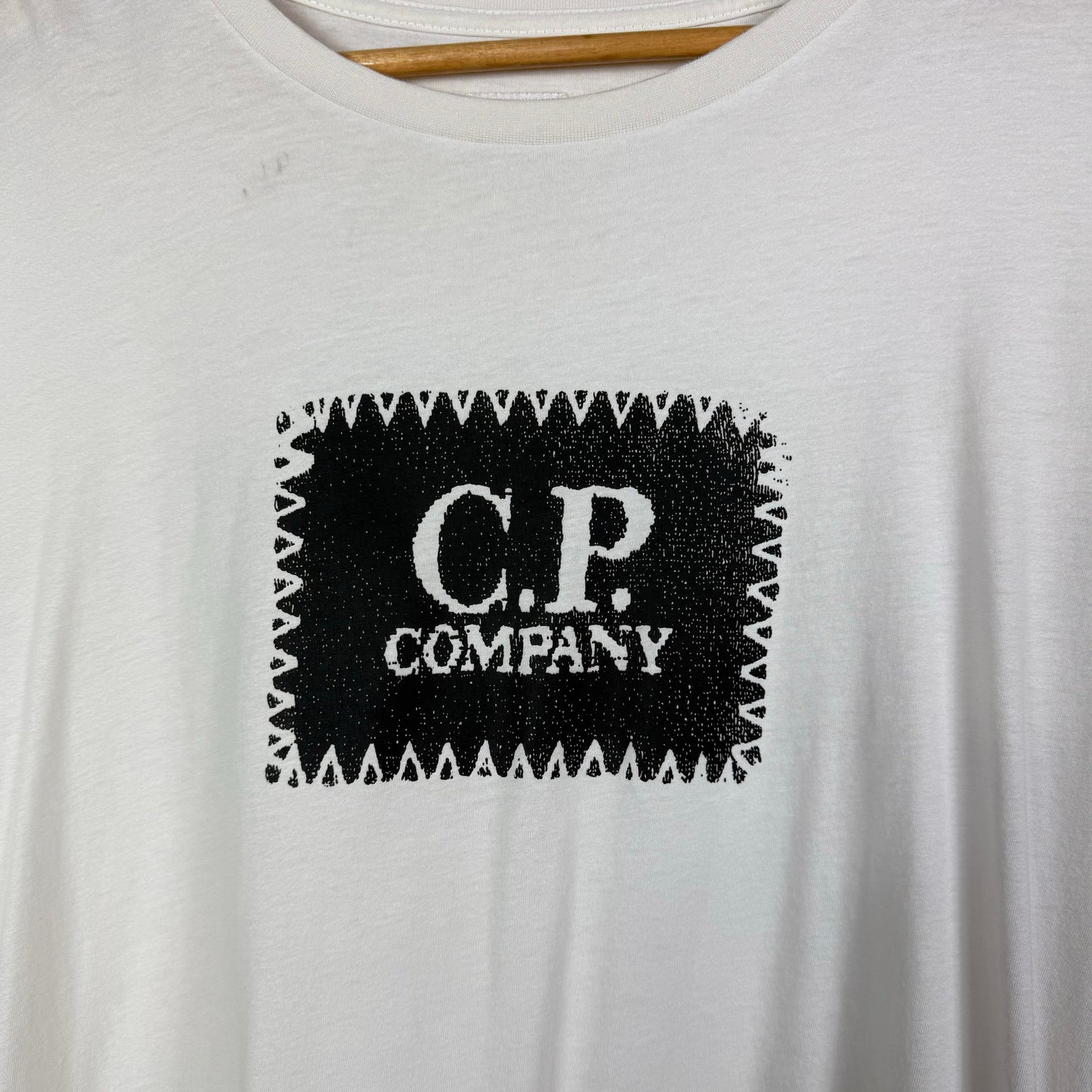 Cp Company white short sleeve T shirt 2XL