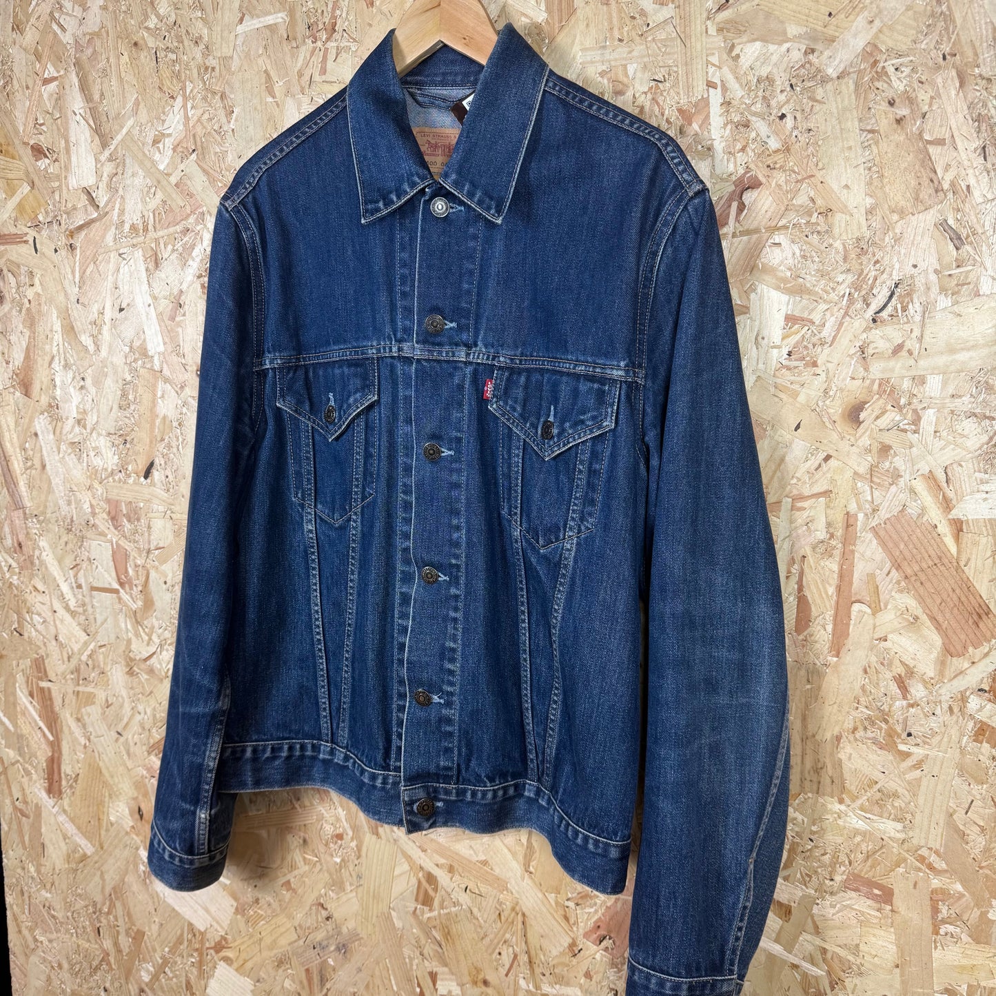 Levi's Denim Jacket Dark Blue Size XL