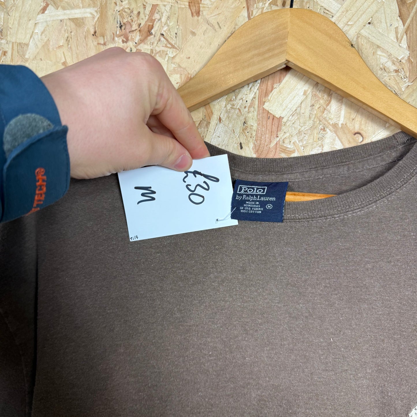 Polo Ralph Lauren Brown Long Sleeve T-Shirt Size M