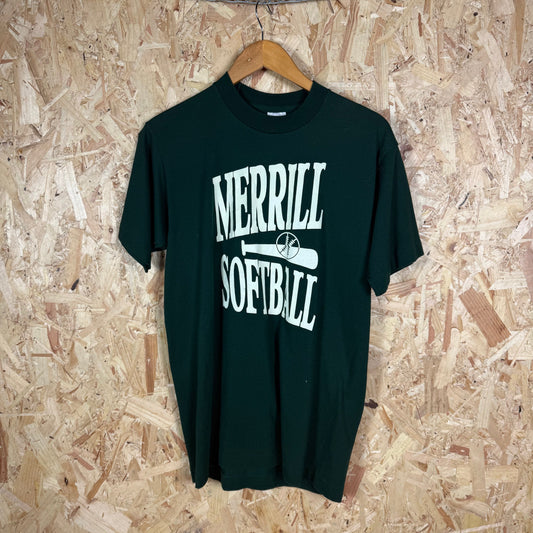 Meril Softball Green T-Shirt Size M