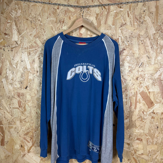 Indianapolis Colts NFL Blue Long Sleeve Top  Size XL