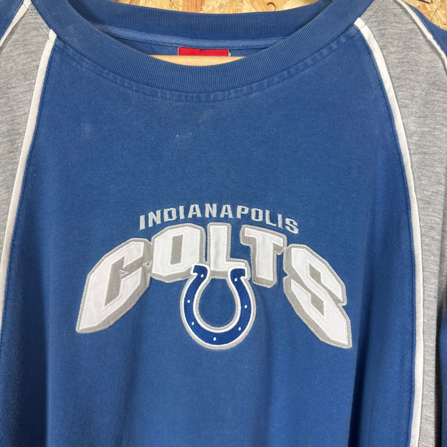 Indianapolis Colts NFL Blue Long Sleeve Top  Size XL