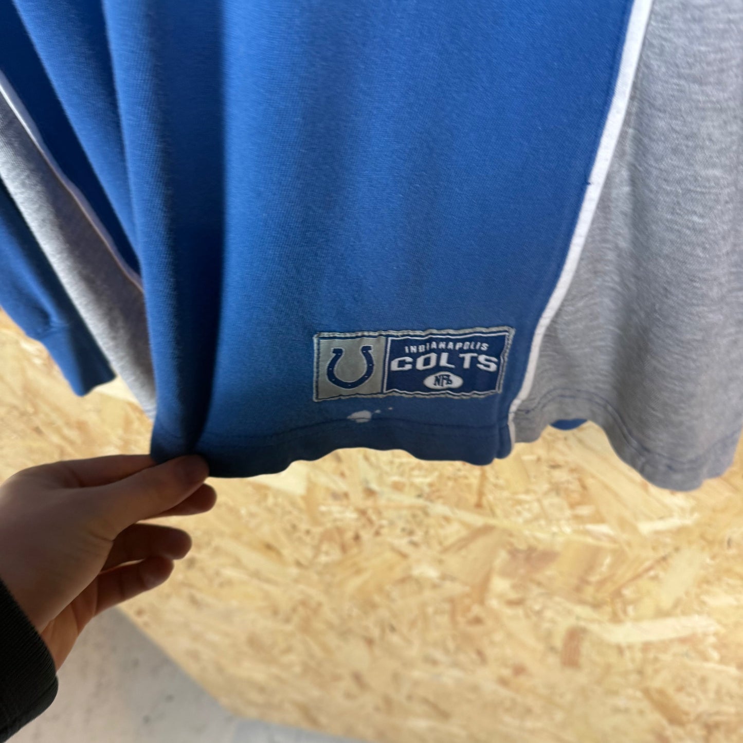 Indianapolis Colts NFL Blue Long Sleeve Top  Size XL