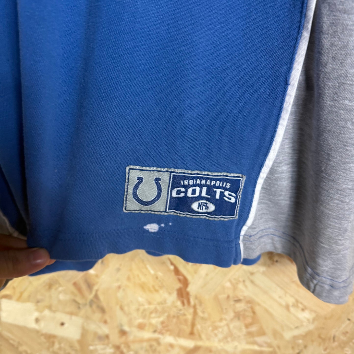 Indianapolis Colts NFL Blue Long Sleeve Top  Size XL
