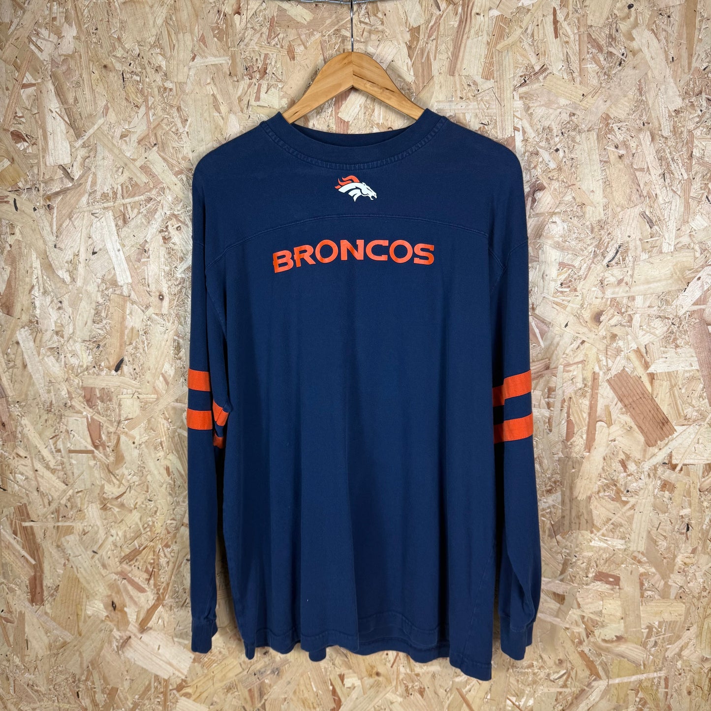 Broncos NFL Navy Long Sleeve Size XL