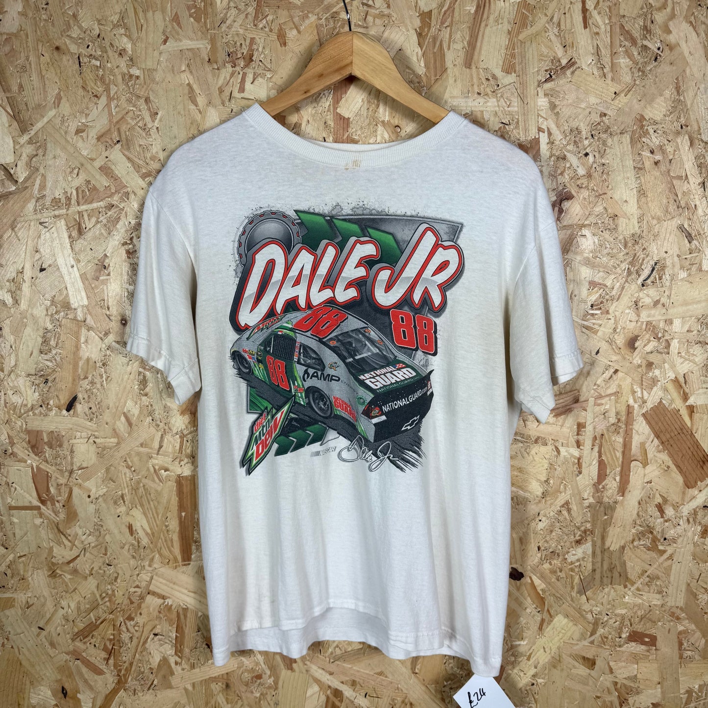 Dale JR  MTN Dew NASCAR Graphic T-Shirt Size M