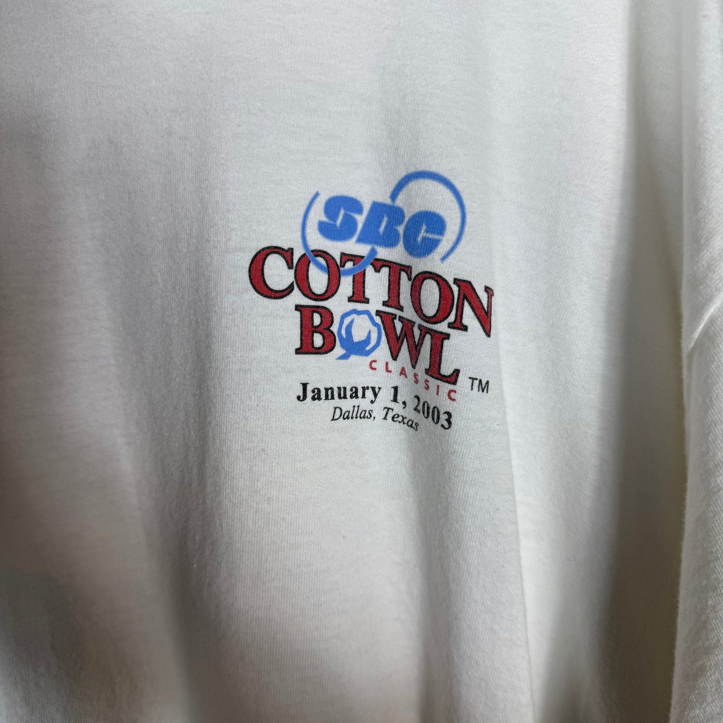 LSU tigers 2003 Cotton Bowl Size XL