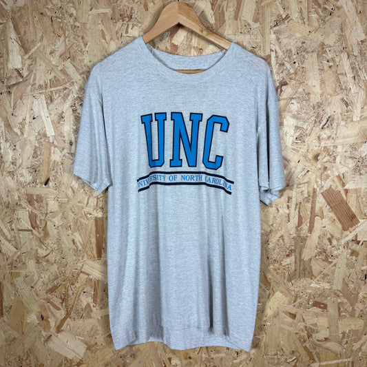 University  Of North Carolina Grey T-Shirt Size L
