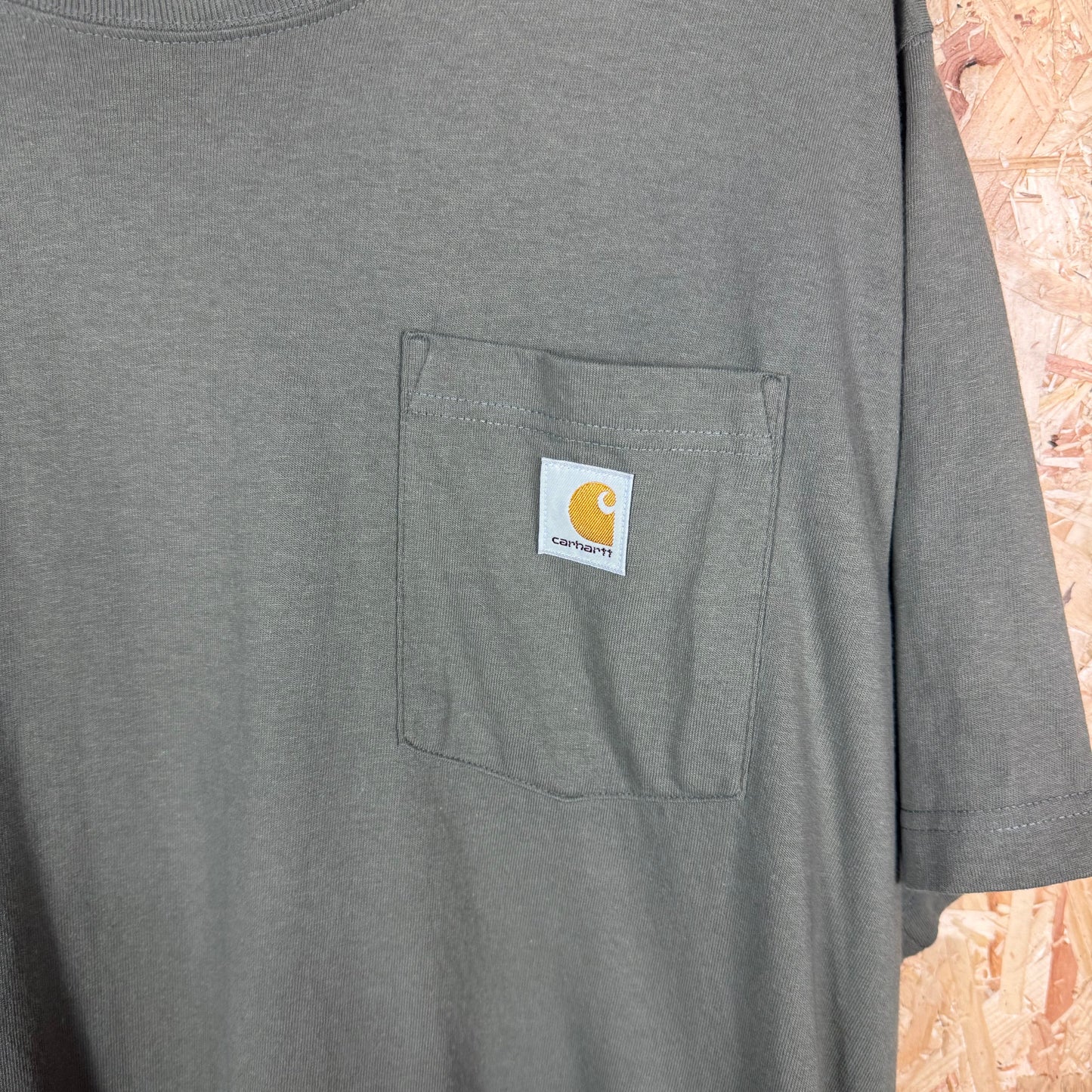 Carhartt Green Relaxed Pocket T-Shirt Size L