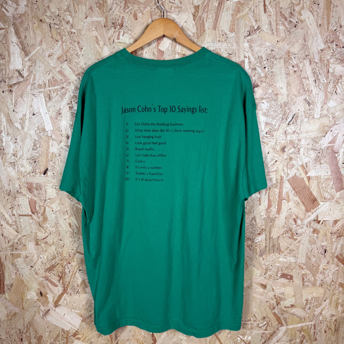 Cinco De Miler Jason Cohn Green Size 2XL