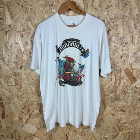 Hobgoblin White Graphic T-Shirt Size XL