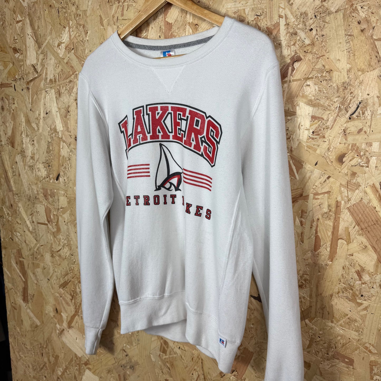 Detroit Lakes Lakers Whit Sweatshirt Size S