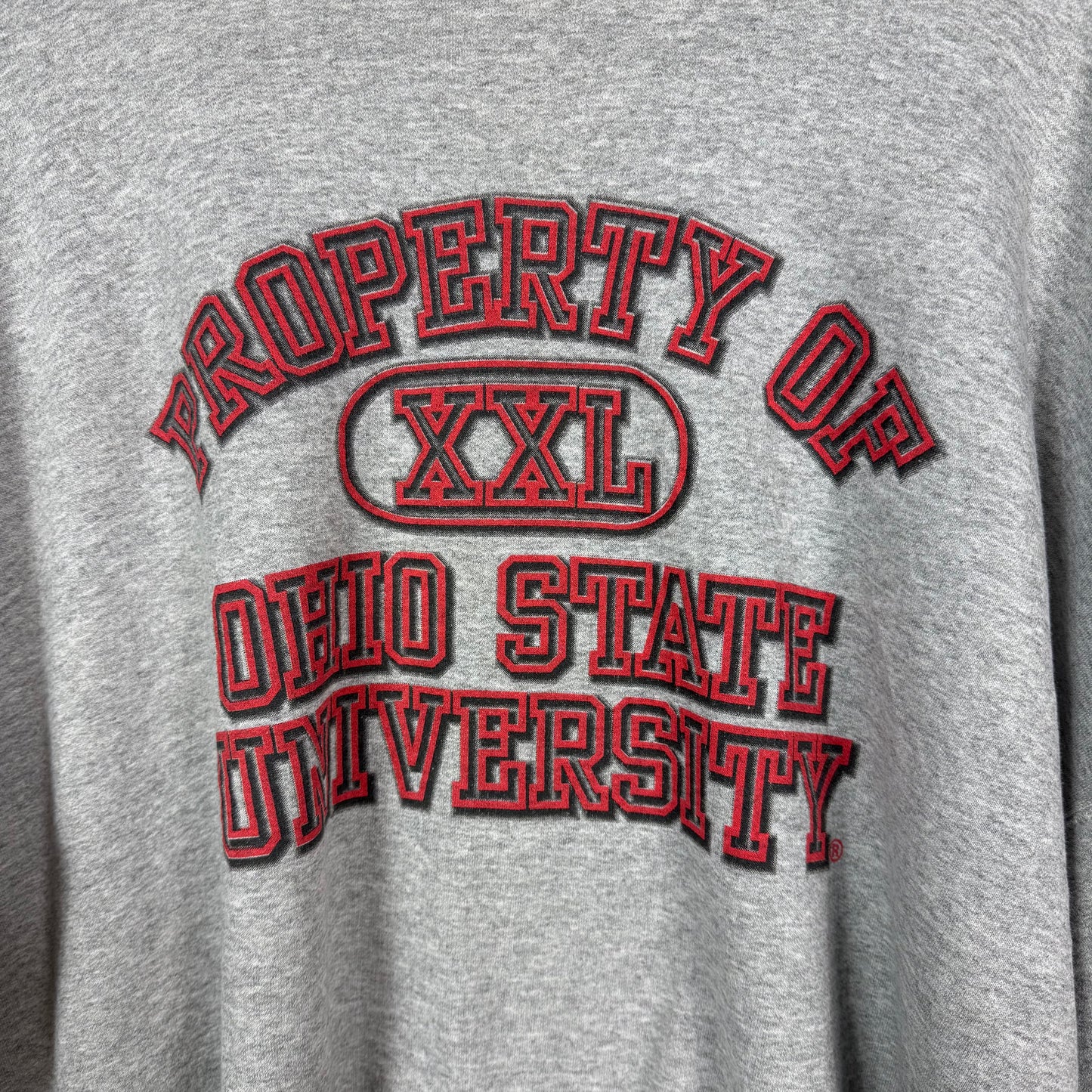 Ohio State University Grey Spell Out Sweatshirt  Size 2XL