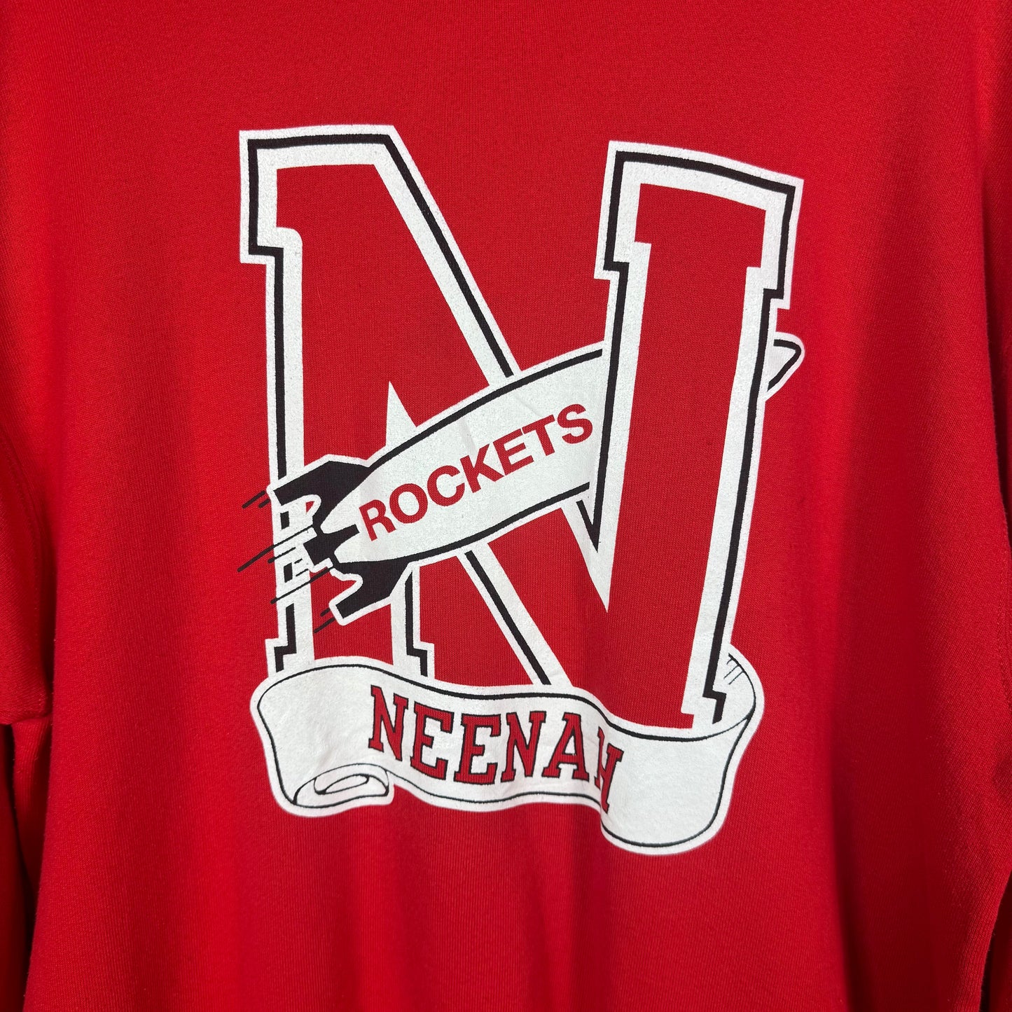Neenah Rockets Red Sweatshirt Size XL