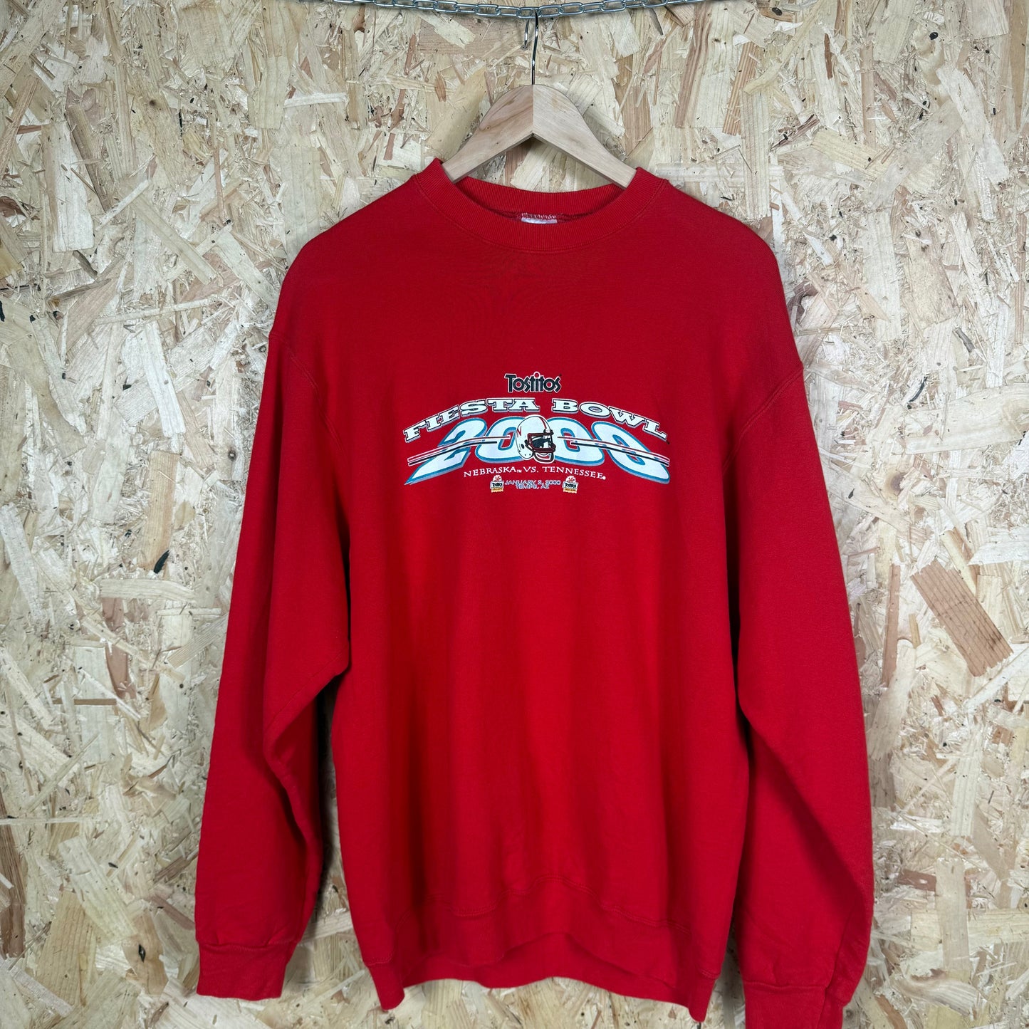 Fiesta Bowl 2000 Red Sweatshirt Size L