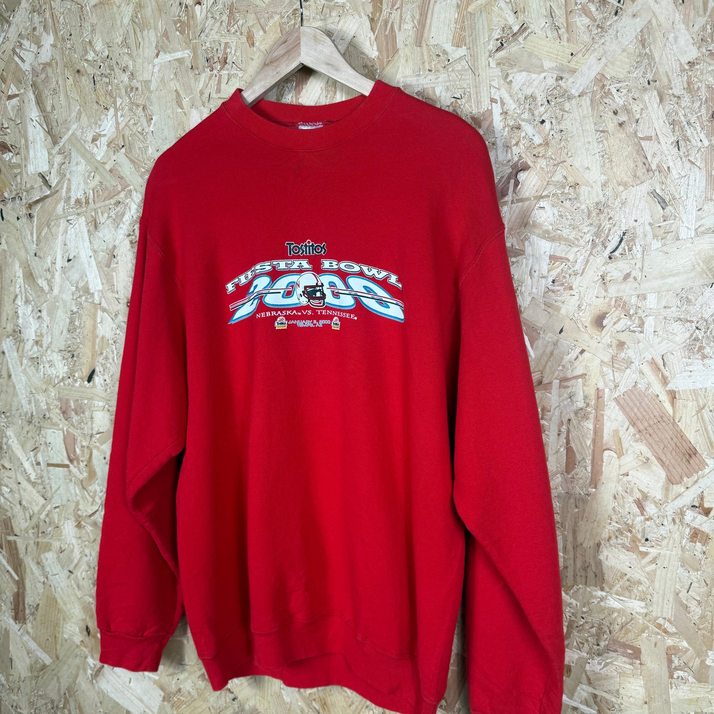 Fiesta Bowl 2000 Red Sweatshirt Size L