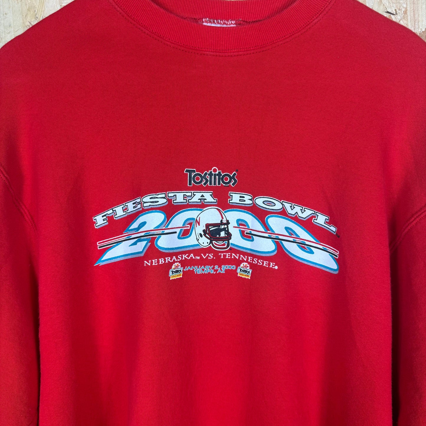 Fiesta Bowl 2000 Red Sweatshirt Size L