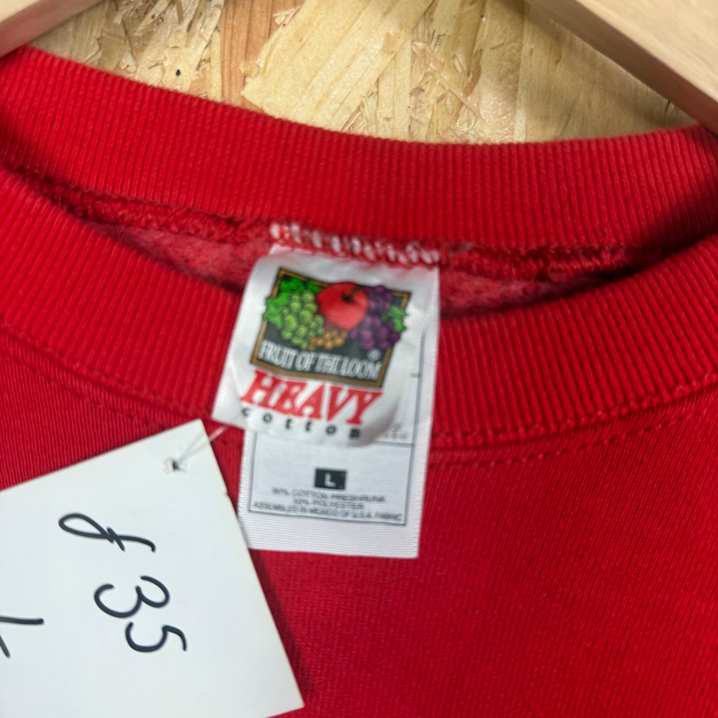 Fiesta Bowl 2000 Red Sweatshirt Size L