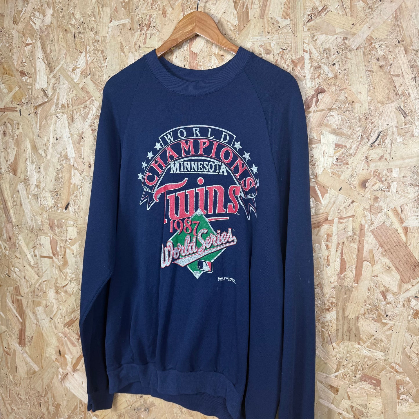 Minnesota Twins Mlb World Champ Sweatshirt Size 3XL