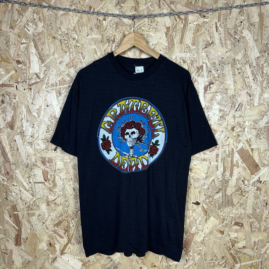 Vintage Grateful Dead Stanley Mouse T-Shirt Large Short Sleeve Rare