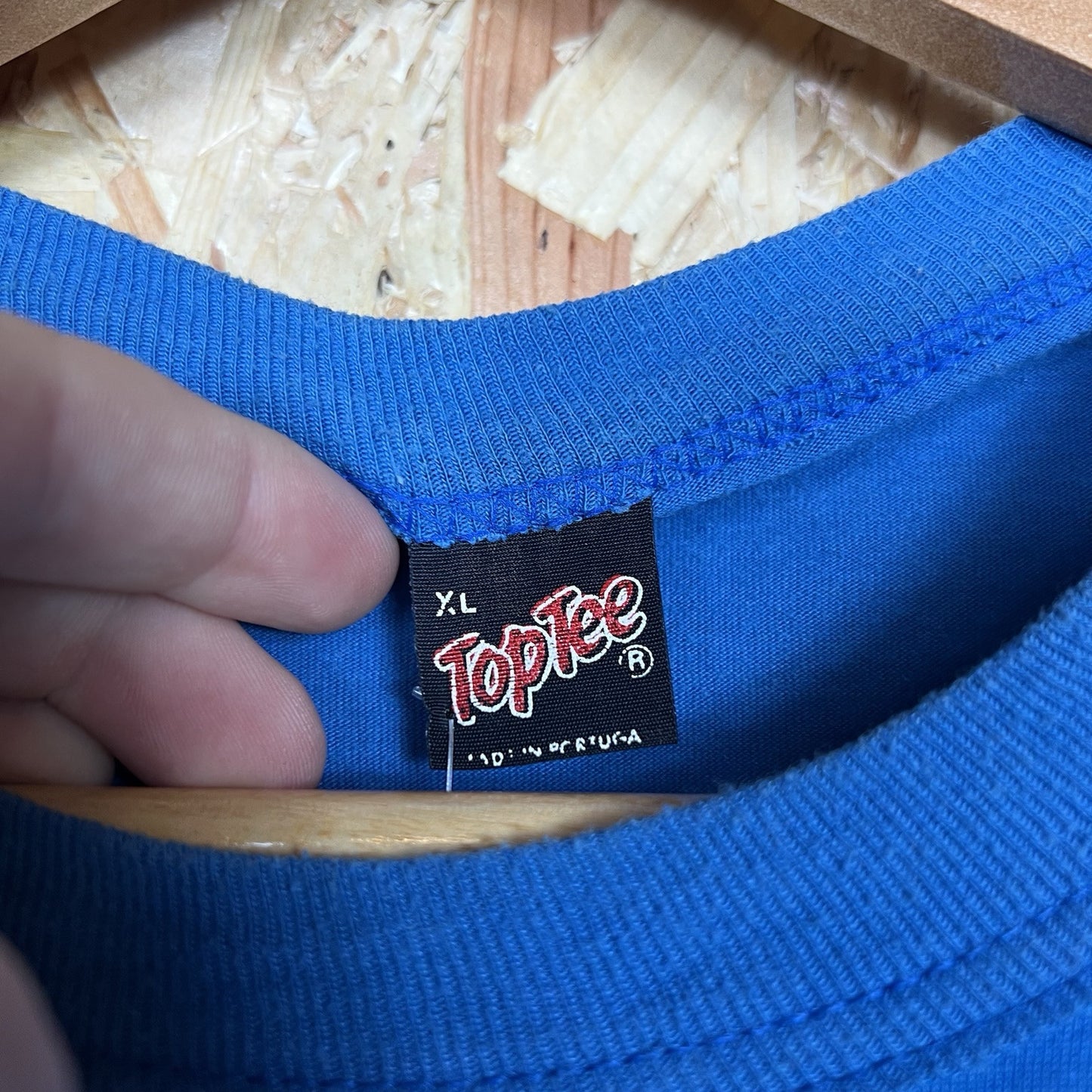 Michael Jackson 1988 Uk Tour Crew T Shirt Rare Blue XL Top Tee Single Stitch