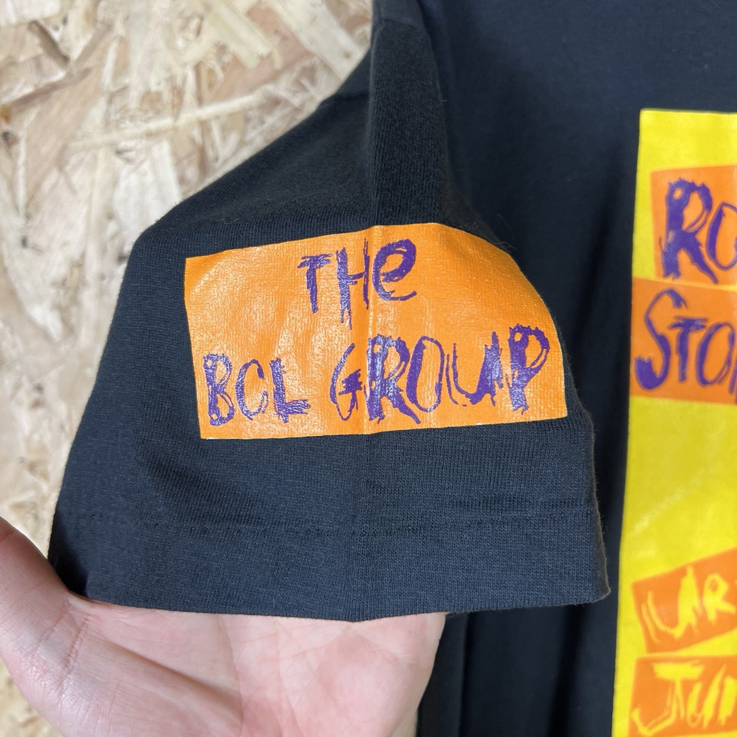 The Rolling Stones Urban Jungle Europe 1990 Vintage UK Promo t-shirt Black XXL