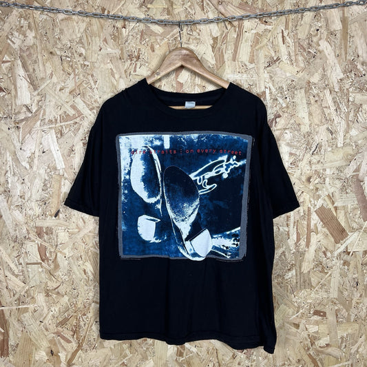 Dire Straits On Every Street tour T-shirt Band Vintage 1992 Black Single Stitch
