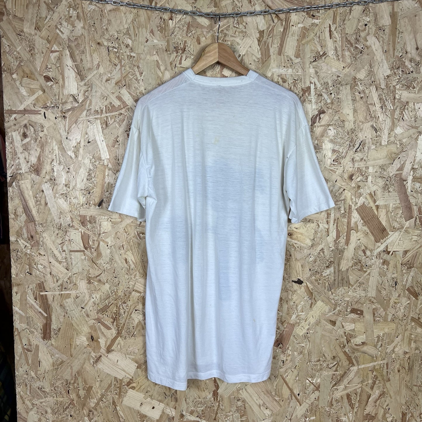 Vintage U2 Joshua Tree Graphic T Shirt White XL Short Sleeve 80s