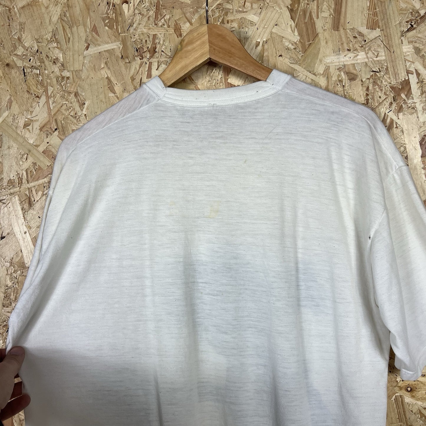 Vintage U2 Joshua Tree Graphic T Shirt White XL Short Sleeve 80s