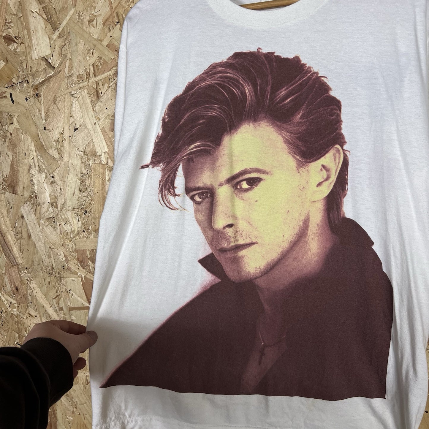 1987 David Bowie Tour Vintage T Shirt Glass Spider Tour Large