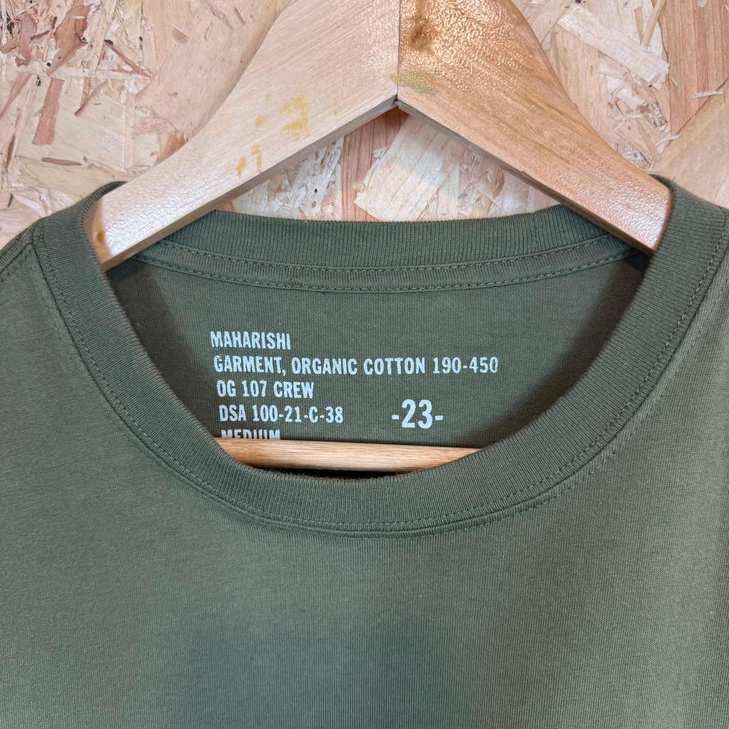 Maharishi Green Pocket T-Shirt Men's Size M