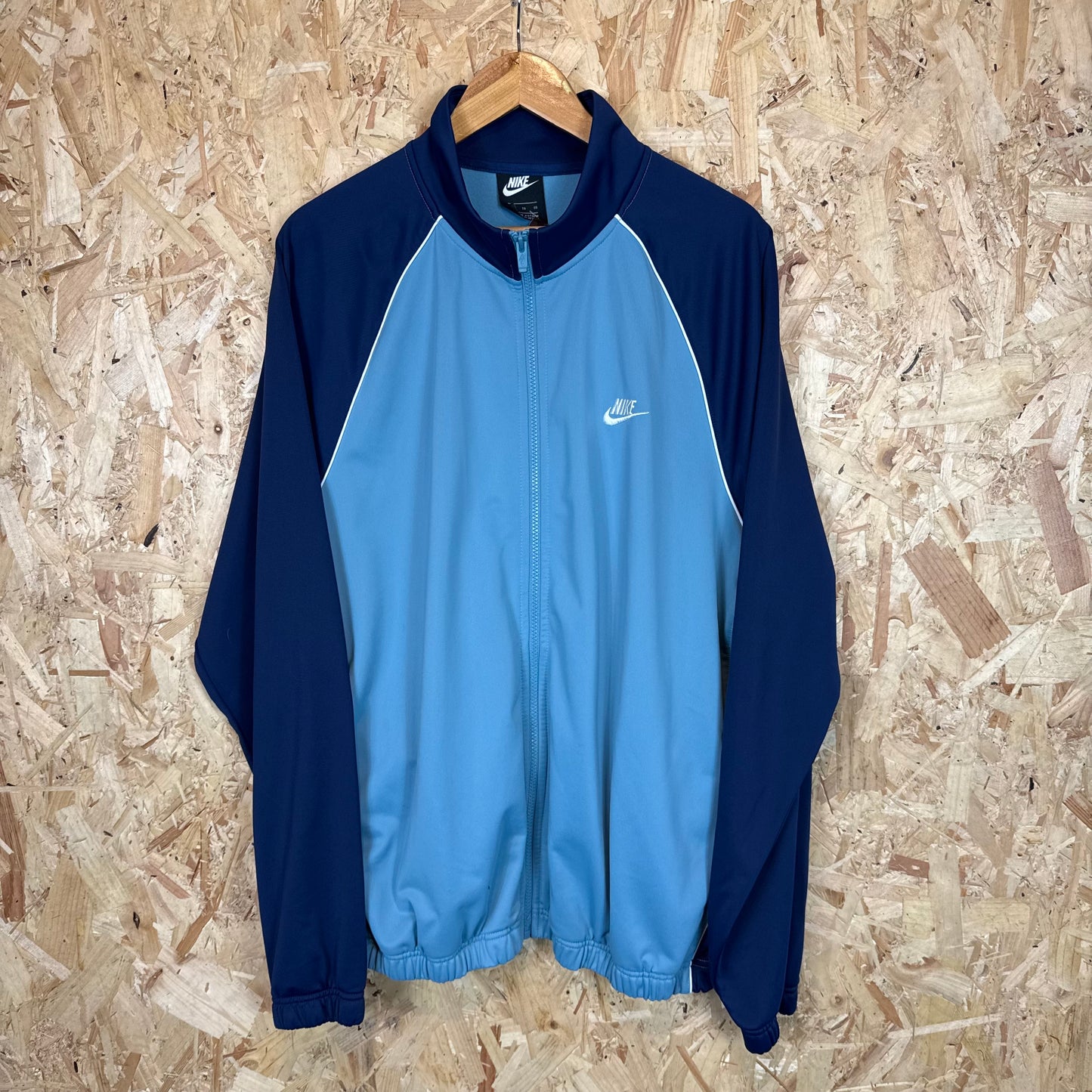 Nike Navy Blue Full Zip Track Jacket Men's Large Extra Large