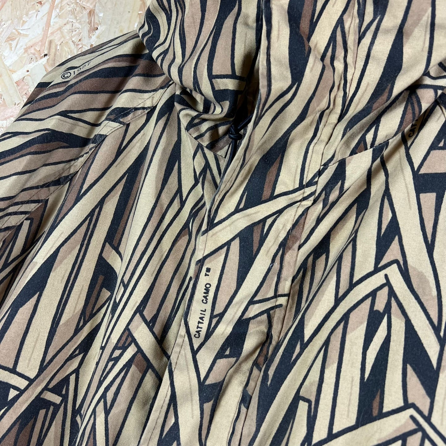 Browning Cattail Camo Hunting Jacket Gore-Tex Size XL