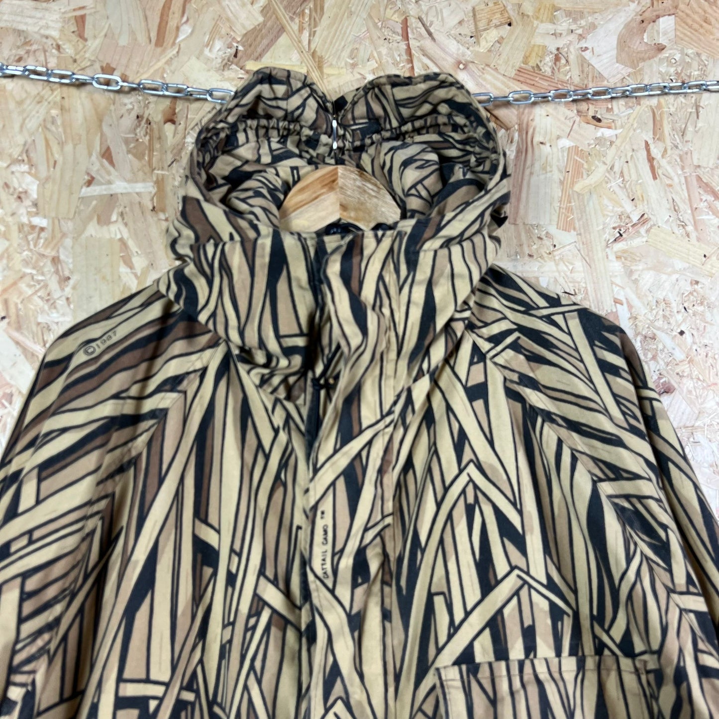 Browning Cattail Camo Hunting Jacket Gore-Tex Size XL