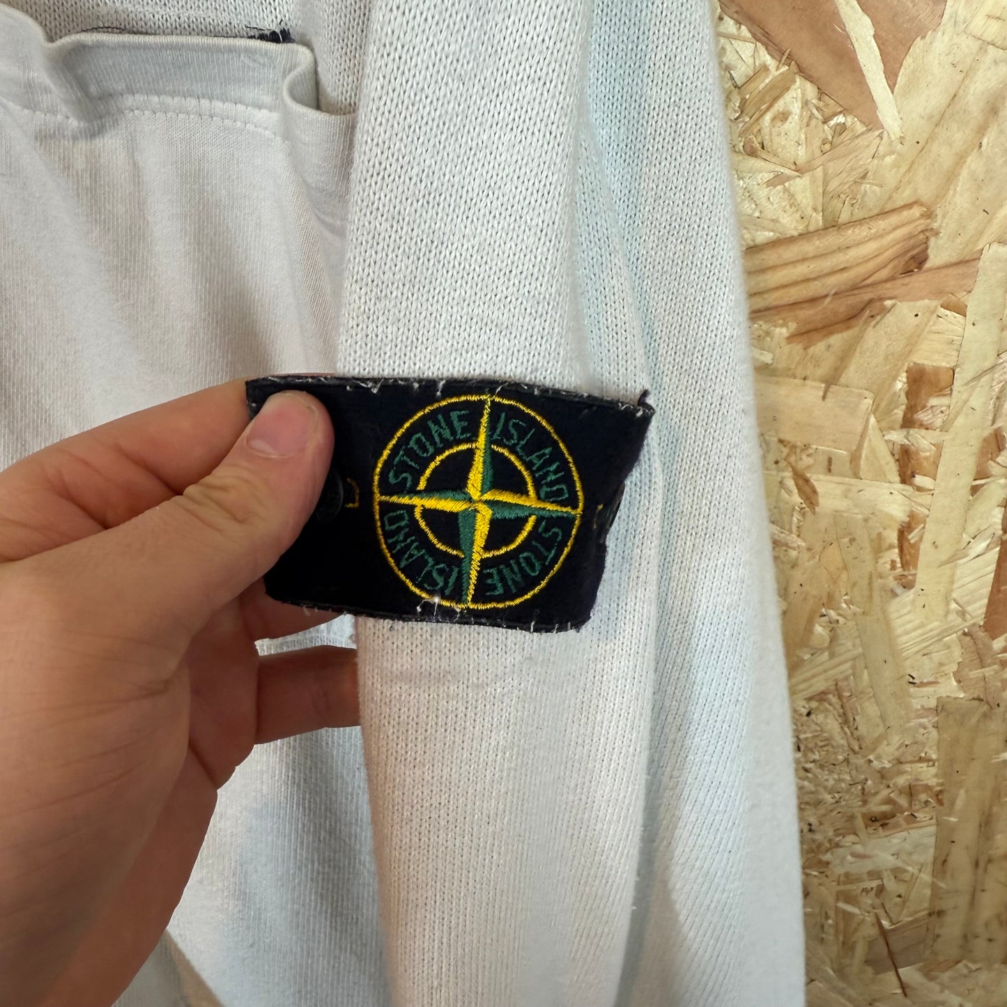 Stone Island Button Front Hoodie Made In Italy Size XL