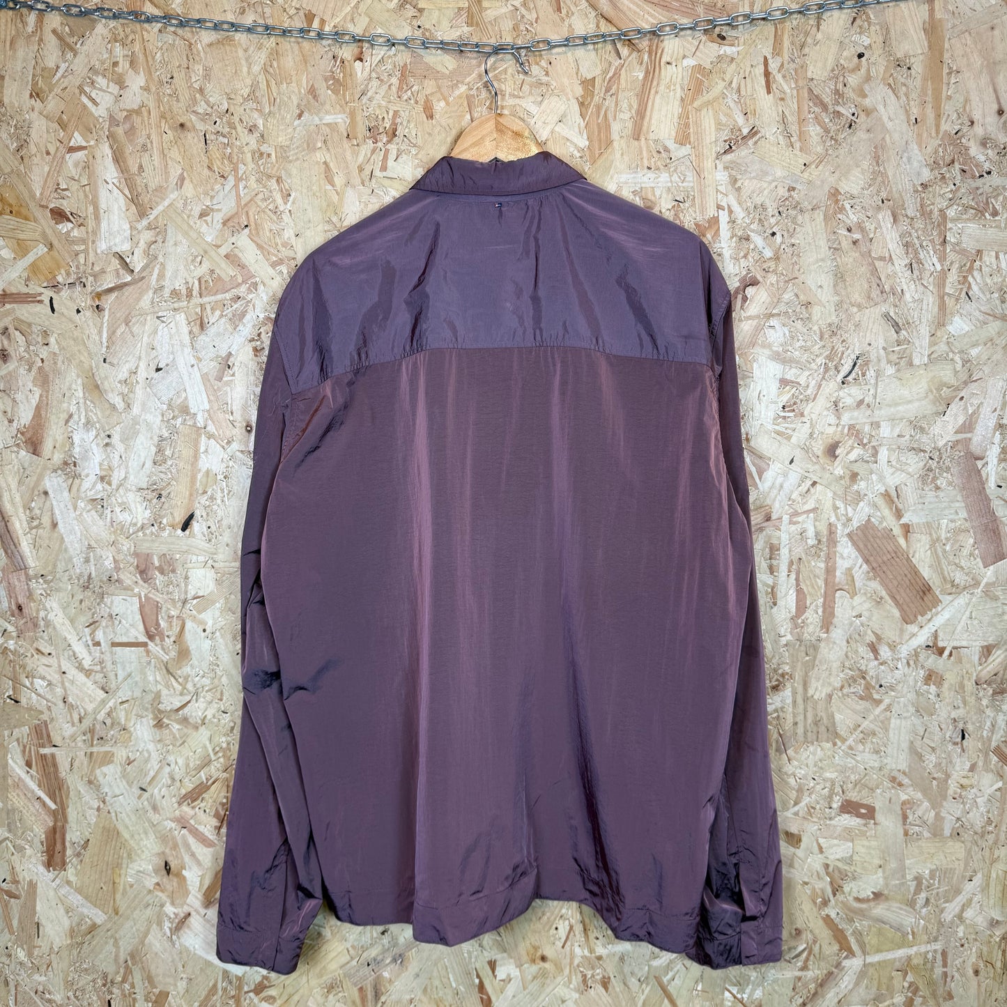 Pretty Green Purple Shimmer Light Weight Jacket Size XL