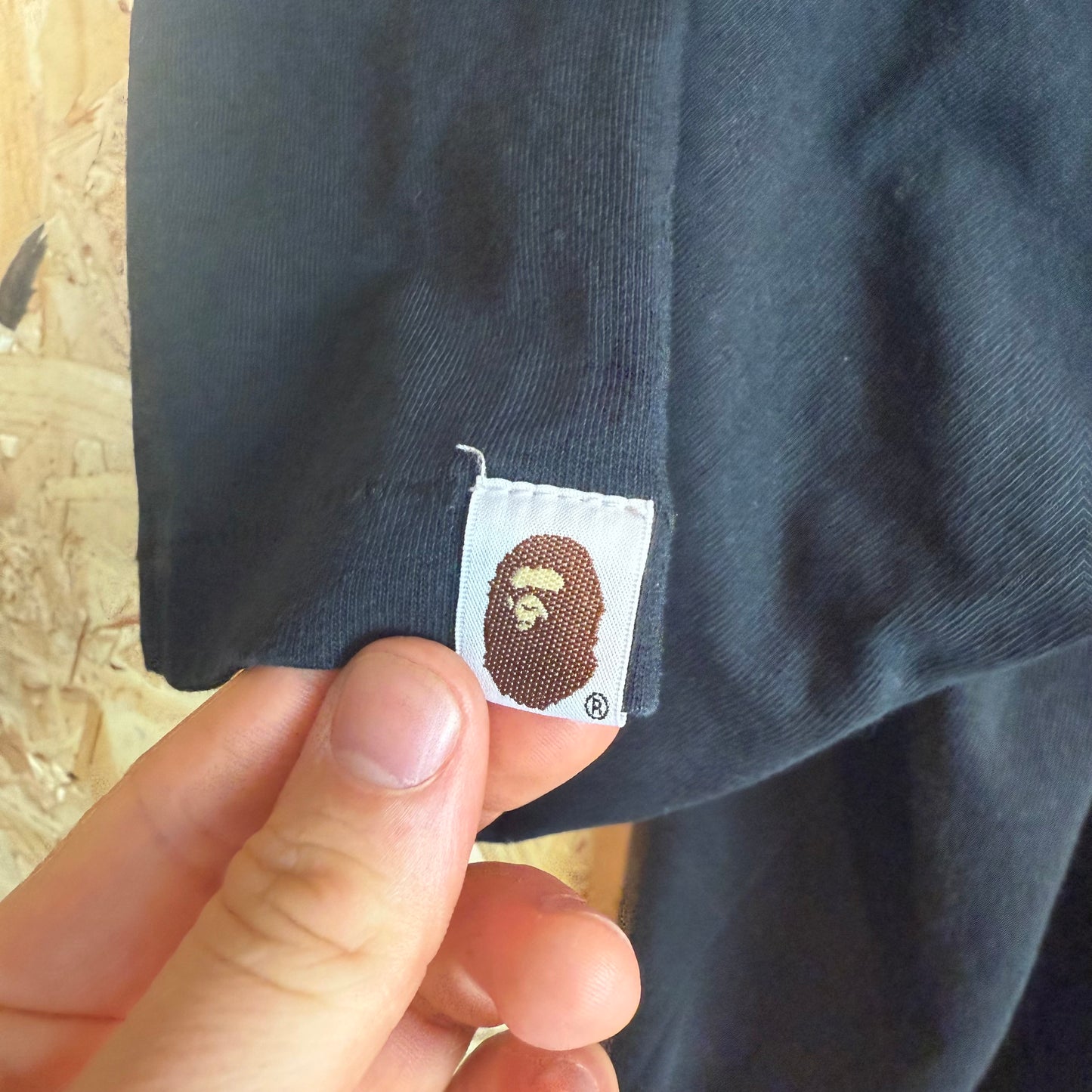 Bape Black T-Shirt Size XL