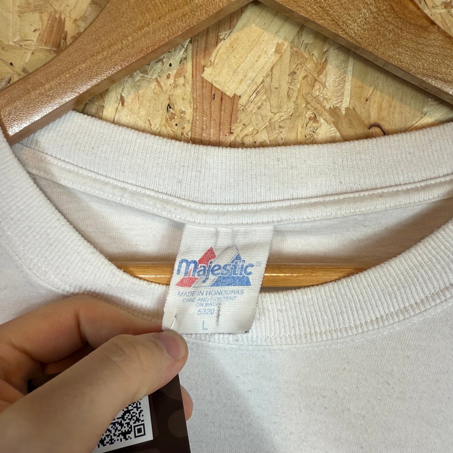 Ohio State Buckeys 2002 White Long Sleeve Size L/ XL