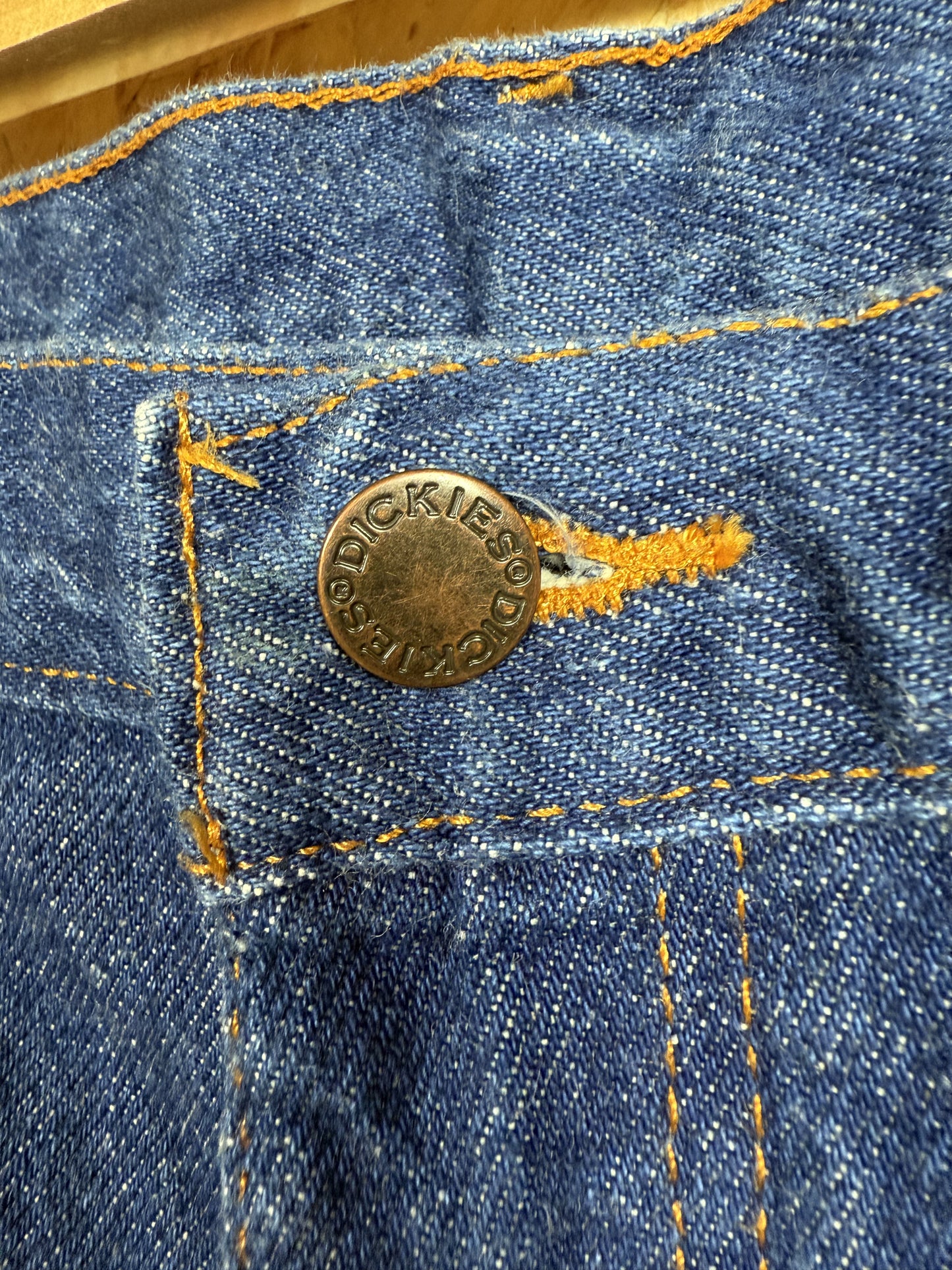 Dickies workwear jeans dark blue zip fly W34 L32