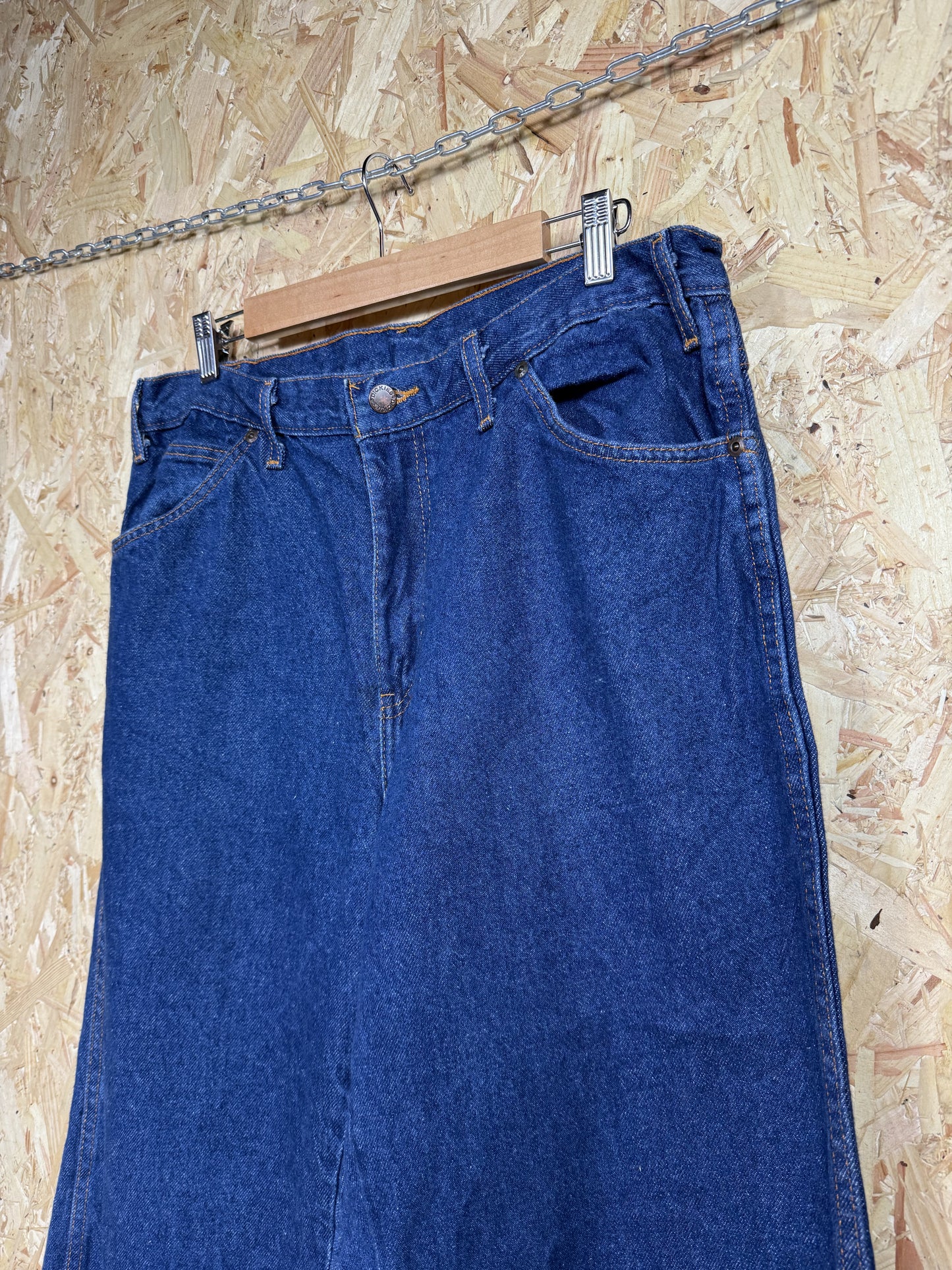 Dickies workwear jeans dark blue zip fly W34 L32