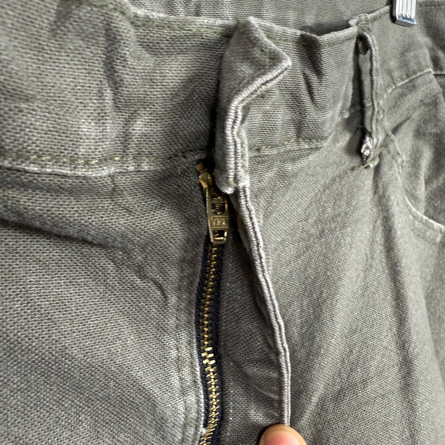 Dickies carpenter trousers grey green W36 L32