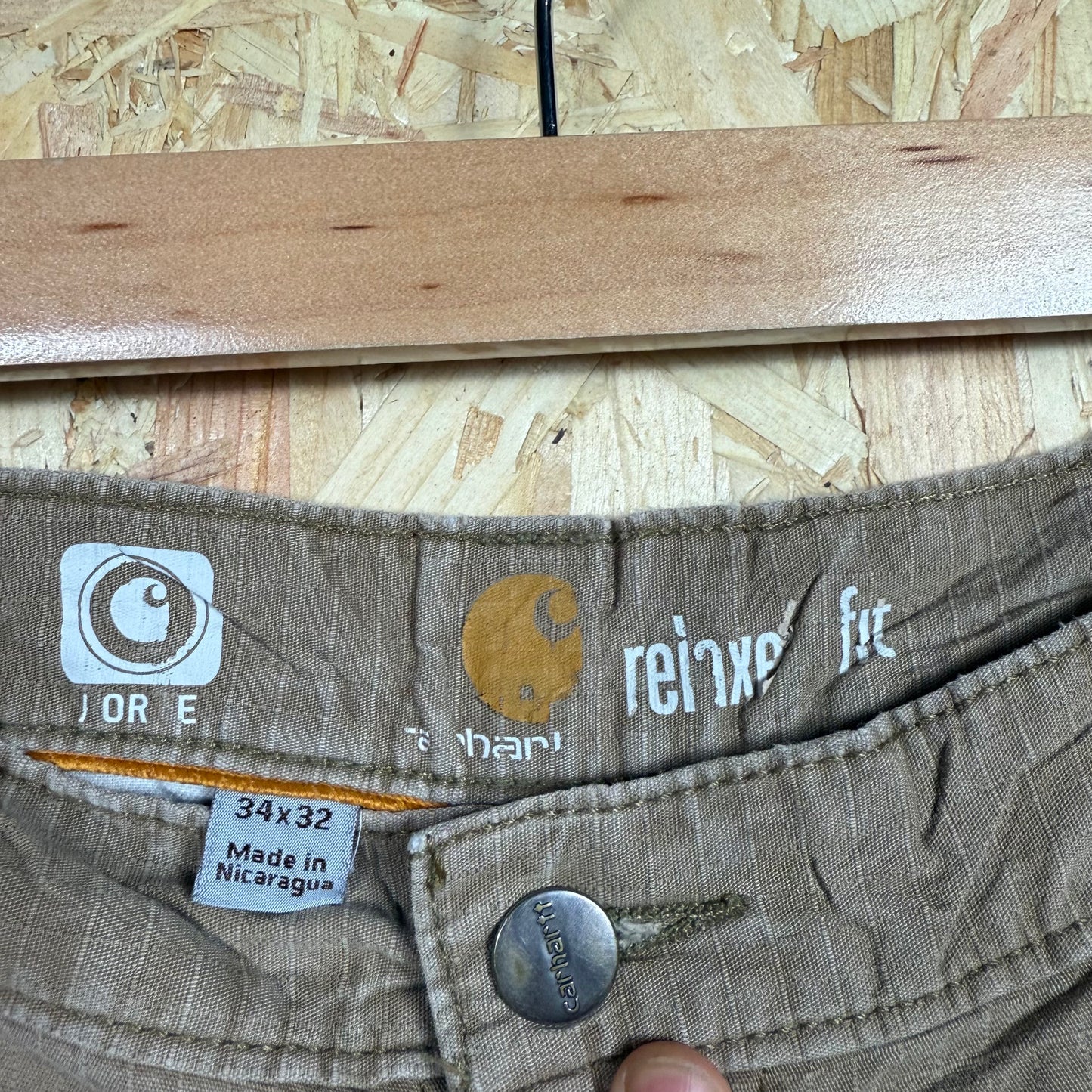 Carhartt Ripstop Cargo trousers Beige W34 L32