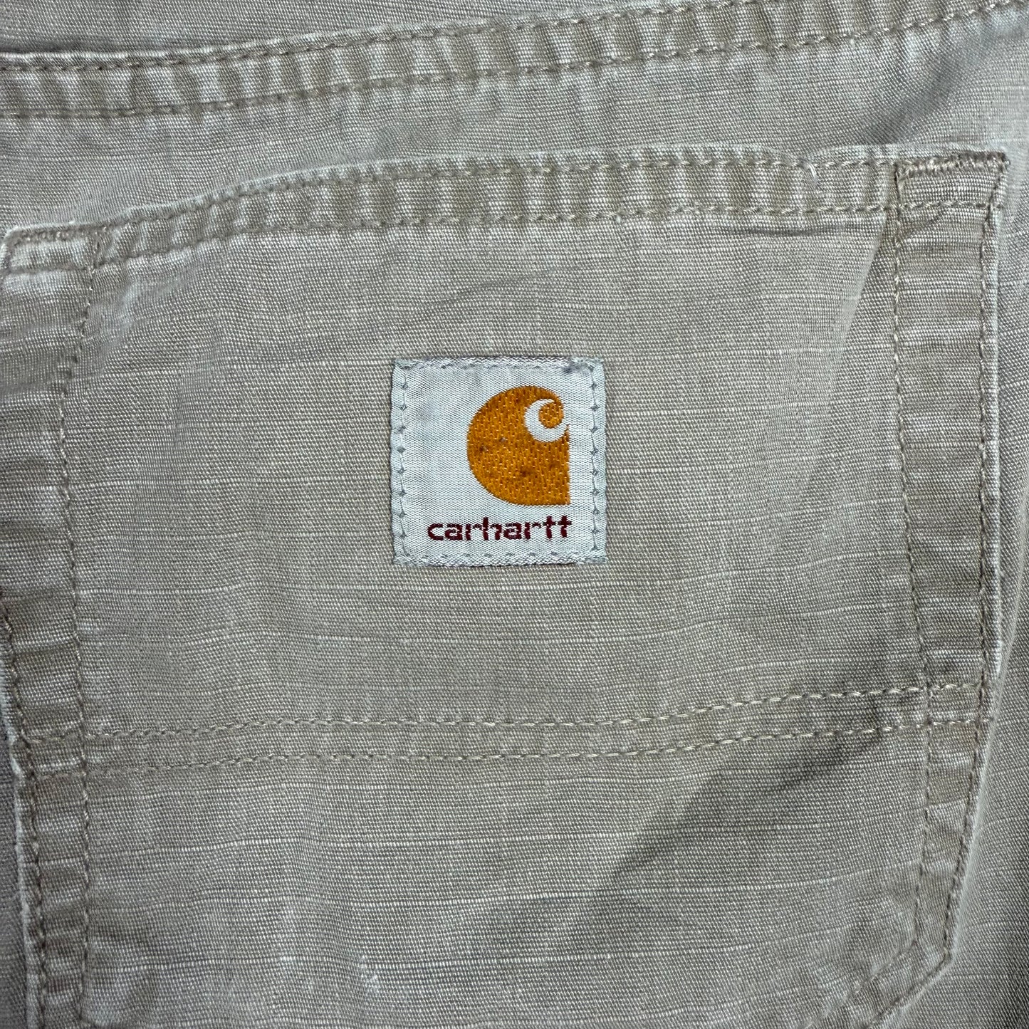 Carhartt Beige Ripstop Cargo trousers W36 L33