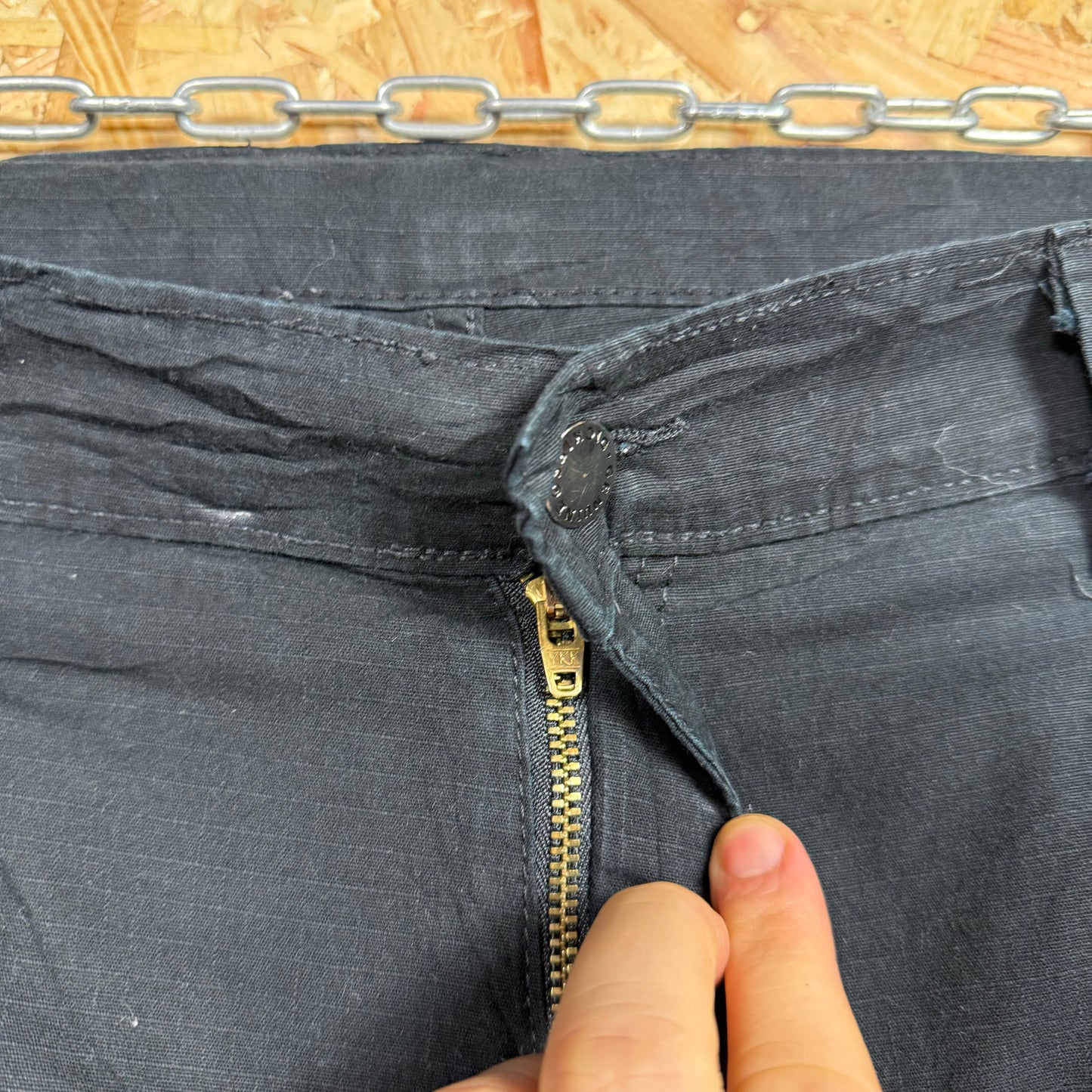 Dickies ripstop Cargo trousers Black W34 L34