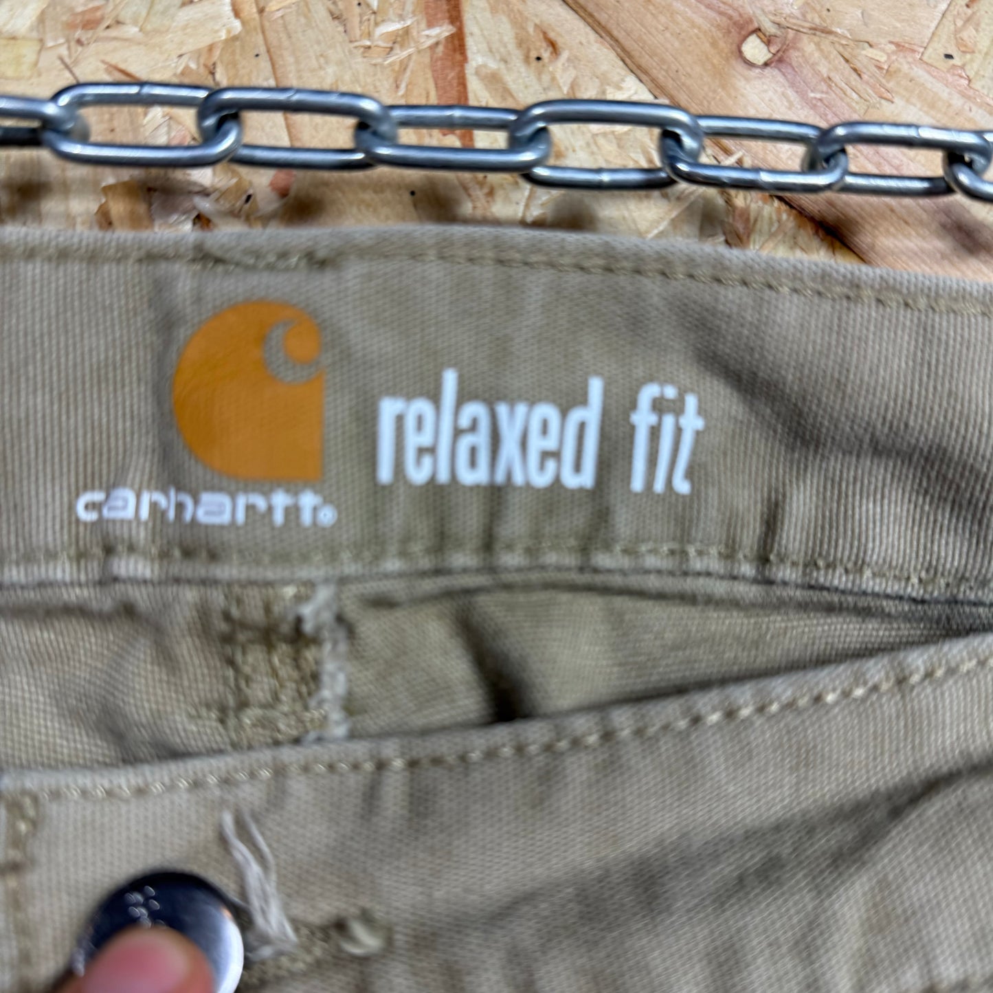 Carhartt carpenter trousers beige W36 L34