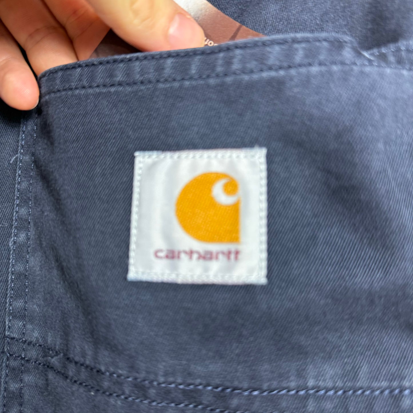 Carhartt Carpenter trousers navy blue W30 L32