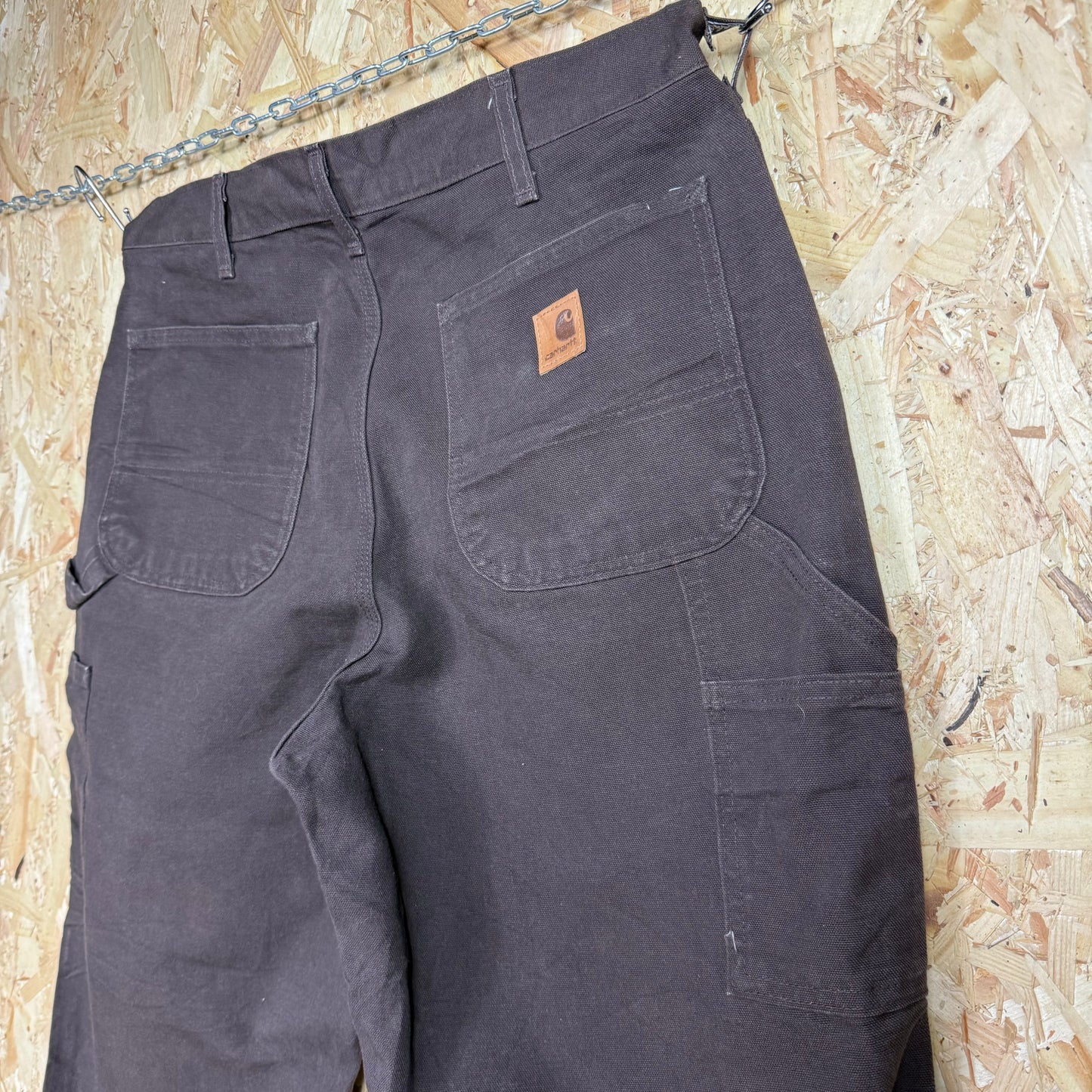 Carhartt Carpenter trousers Brown W32 L28 Cut